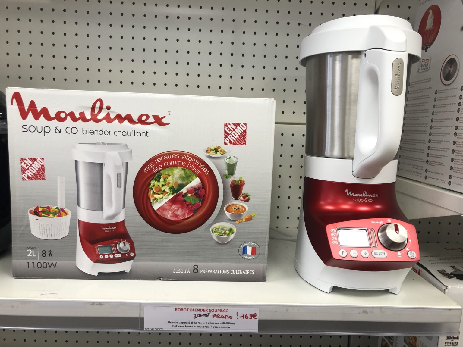 Soup & Co Blender chauffant Moulinex Product Electromarket